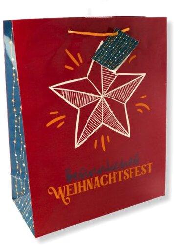 Geschenktüte mit Weihnachtsmotiv Nr. 5