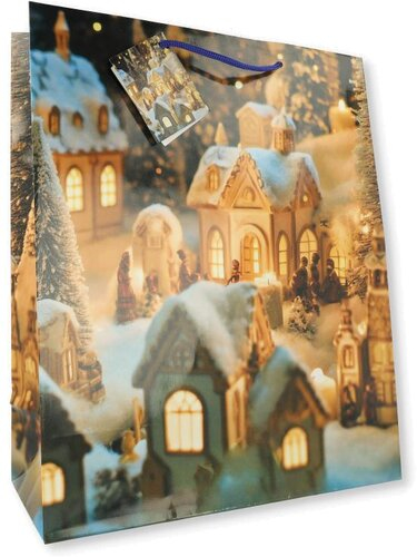 Geschenktüte Stadt TBH 26x32x12cm 1 Stk. Geschenktüte Stadt TBH 26x32x12cm 1 Stk.