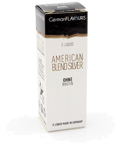 GF American Blend Silver e-Liquid 0 mg Nikotin GF American Blend Silver e-Liquid 0 mg Nikotin