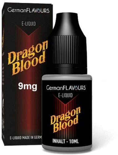 GF Dragon Blood e-Liquid 9 mg Nikotin