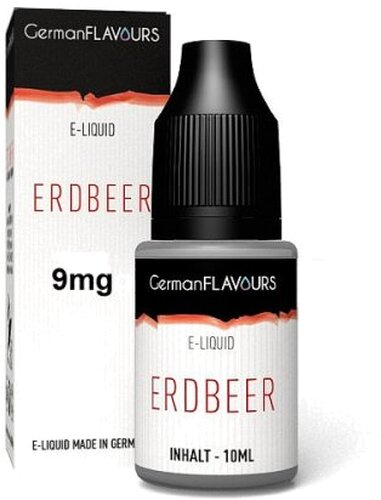 GF Erdbeer e-Liquid 9 mg Nikotin