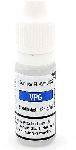GF Nikotin Shot VPG 10ml 18mg 50/50 GF Nikotin Shot VPG 10ml 18mg 50/50