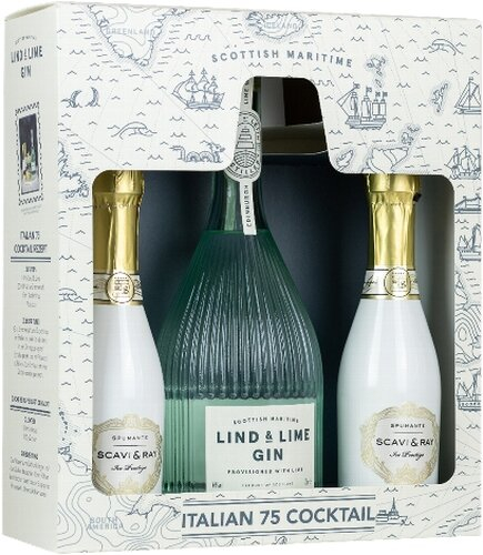Gin Lind & Lime 44% Vol. im Geschenkset mit Scavi & Ray Gin Lind & Lime 44% Vol. im Geschenkset mit Scavi & Ray