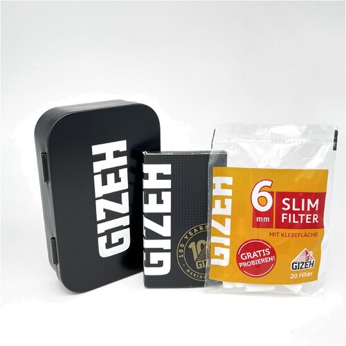 Gizeh Dreher-Box inkl. Paper und Filter Extra Fine White