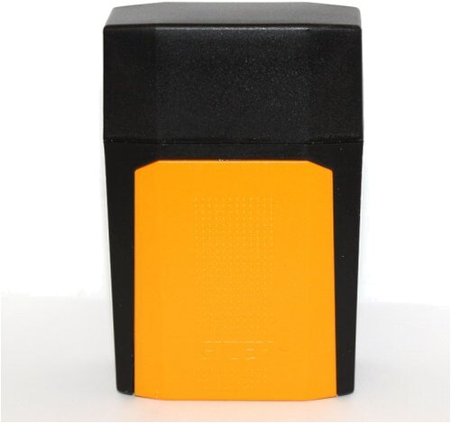 Gizeh Flip Case Zigarettenbox Schwarz Orange Gizeh Flip Case Zigarettenbox Schwarz Orange