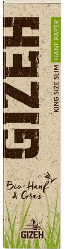 Gizeh Hanf+Gras King Size 1x34 Blättchen