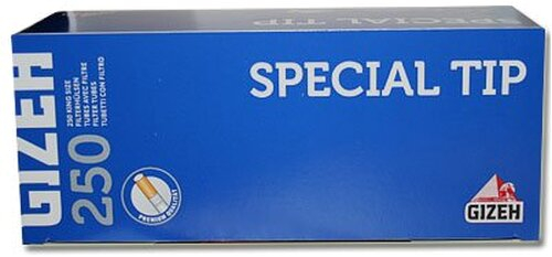 Gizeh Special Tip Zigarettenhülsen 250 Stück Gizeh Special Tip Zigarettenhülsen 250 Stück