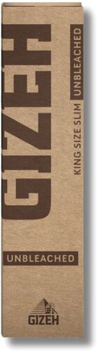 Gizeh Unbleached King Size Slim Longpapers 34 Blatt