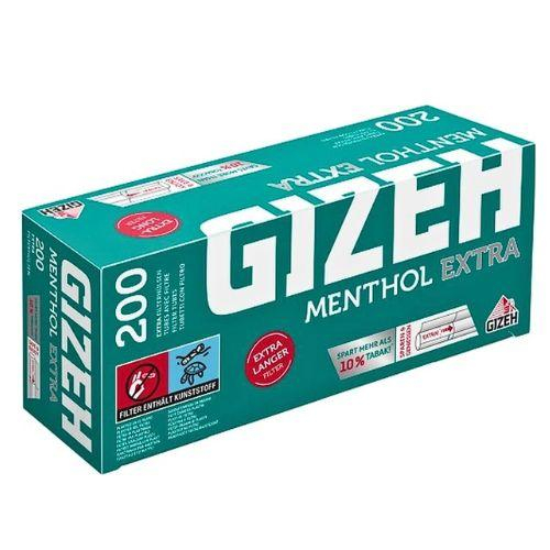 Gizeh Zigarettenhülsen Menthol Extra 200 Stück Gizeh Zigarettenhülsen Menthol Extra 200 Stück