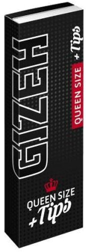 Gizeh Black Zigarettenpapier Extra Fine Queen Size + Tips Gizeh Black Zigarettenpapier Extra Fine Queen Size + Tips