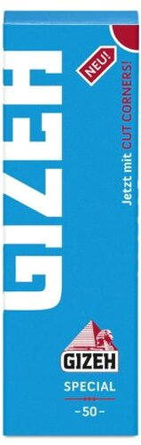 Gizeh Zigarettenpapier Blau Special 1x50 Blatt