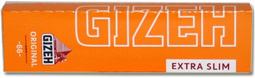 Gizeh Zigarettenpapier Extra Slim Original 1x66 Blättchen Gizeh Zigarettenpapier Extra Slim Original 1x66 Blättchen
