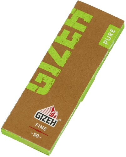 Gizeh Zigarettenpapier Pure Fine Regular Size 1x50 Blatt Gizeh Zigarettenpapier Pure Fine Regular Size 1x50 Blatt