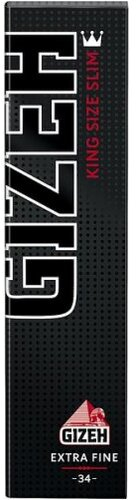 Gizeh Zigarettenpapier Slim KingSize Black 1x32 Blatt Gizeh Zigarettenpapier Slim KingSize Black 1x32 Blatt