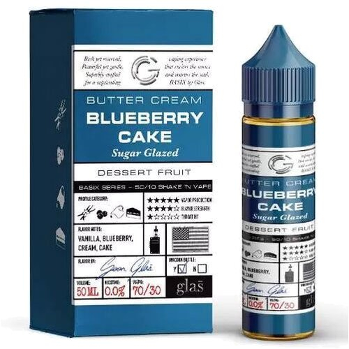 Glas Vapor Blueberry Cake Liquid - 50ml