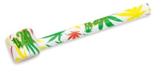 Glaspfeife bunt 12,7cm Nr. 1