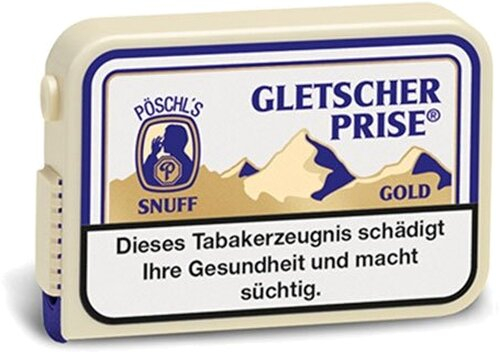 Gletscherprise Gold (Extra Snuff) 10g Dose Schnupftabak