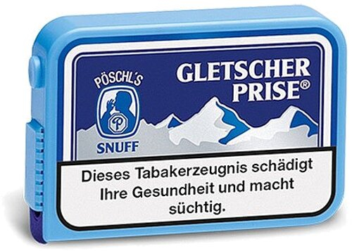 Gletscherprise Snuff 10g Dose Schnupftabak Gletscherprise Snuff 10g Dose Schnupftabak