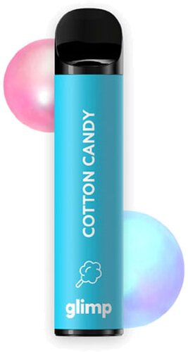 Glimp 800 Cotton Candy Einweg E-Shisha 17 mg Nikotin