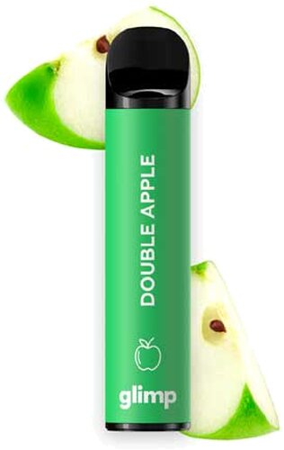 Glimp 800 Double Apple Einweg E-Shisha 17 mg