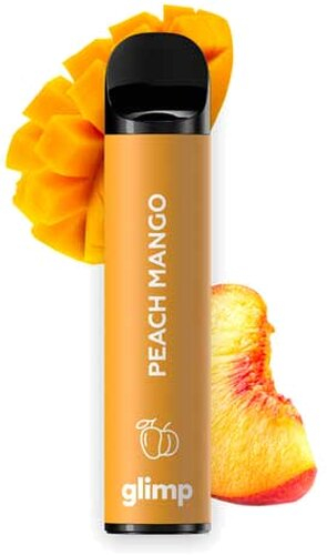Glimp 800 Peach Mango Einweg E-Shisha 17 mg Nikotin