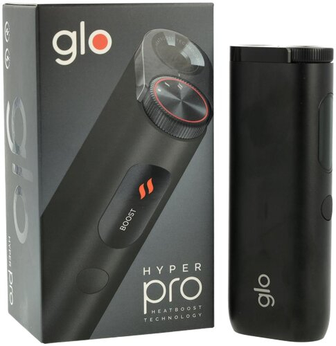 Glo Hyper Pro Device Kit E-Zigarette Schwarz