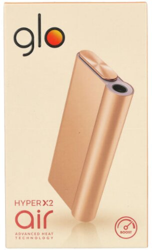 Glo Hyper X2 Air Device Kit Rosey Gold Tabakerhitzer Glo Hyper X2 Air Device Kit Rosey Gold Tabakerhitzer