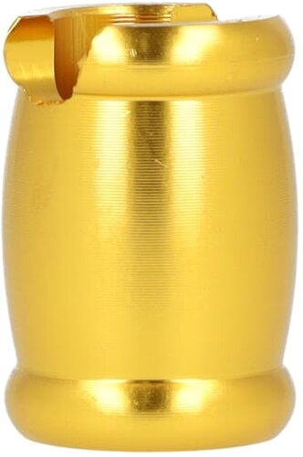 Gluttöter Cool Alu mit Zigarettenablage glatt gold