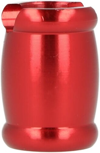 Gluttöter Cool Alu mit Zigarettenablage glatt rot