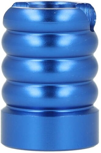 Gluttöter Cool Alu mit Zigarettenablage rillen blau
