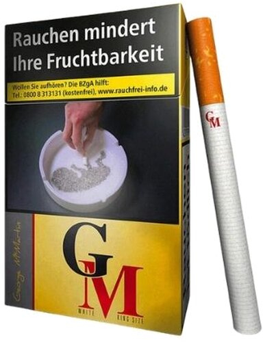 GM George Mc Martin Gold King Size 20er GM George Mc Martin Gold King Size 20er