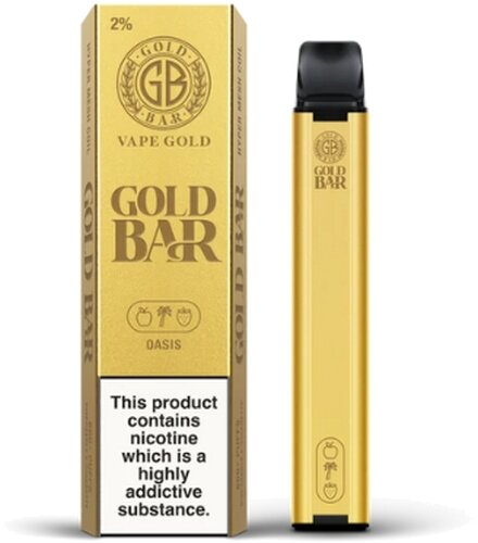 Gold Bar 600 Oasis Einweg E-Zigarette 20mg