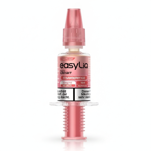 Grabit EasyLiq Injector Strawberry Ice Nikotinsalz Liquid  20mg