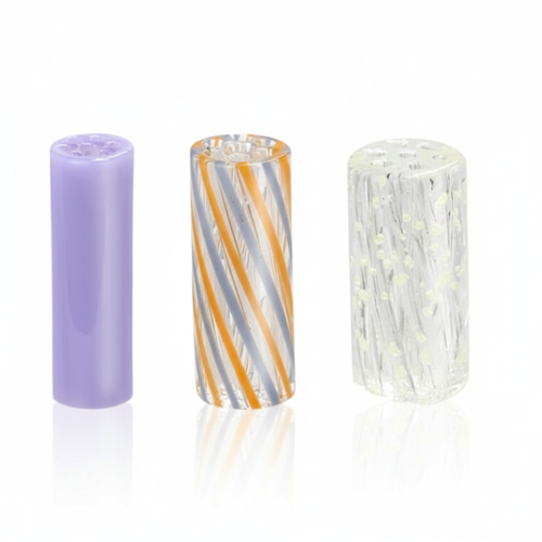 Grannys Weed Glas Vortex Spiral Filter Tips 3er Set 8/10/12mm gem. Farben UV