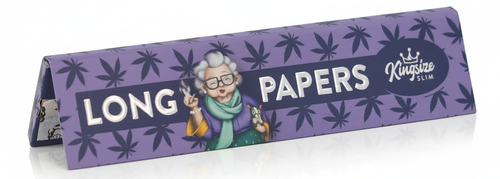 Grannys Weed Unbleached King Size Slim Longpapes 36 Blatt