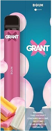 Grant Bubble BGUM Einweg e-Shisha ca. 1000 Züge Grant Bubble BGUM Einweg e-Shisha ca. 1000 Züge