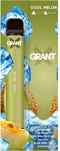 Grant Cool Melon Einweg e-Shisha ca. 1000 Züge Grant Cool Melon Einweg e-Shisha ca. 1000 Züge