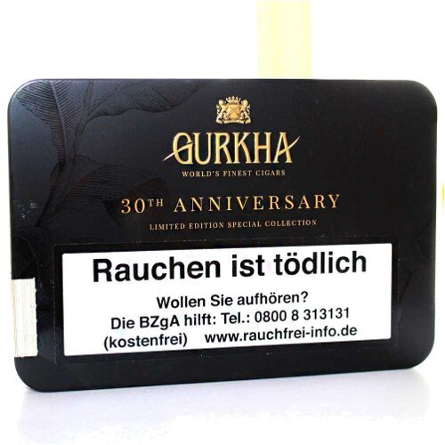 Gurkha Treinta Toro Zigarren 5 Stk Gurkha Treinta Toro Zigarren 5 Stk