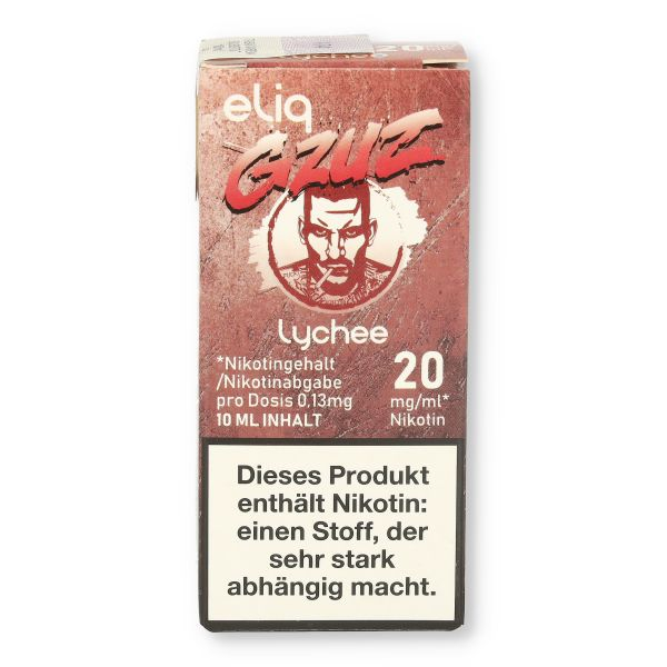 Gzuz eliq Nikotinsalz Liquid Lychee 20mg/ml