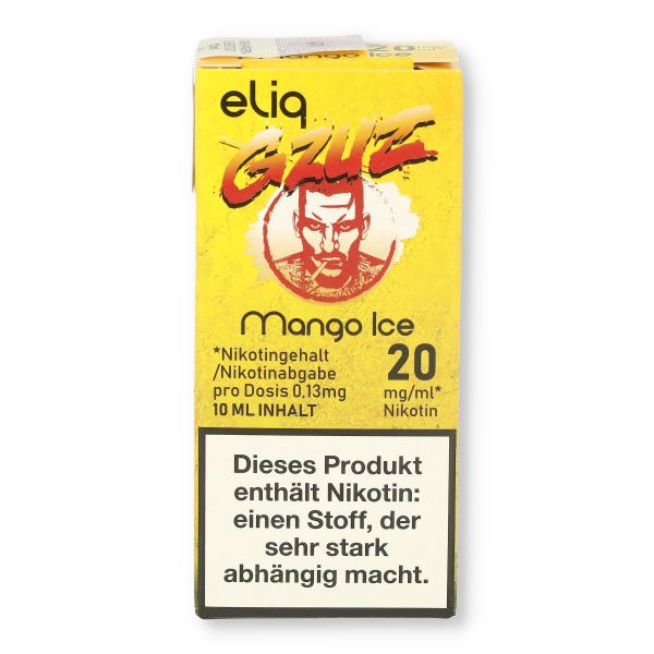 Gzuz eliq Nikotinsalz Liquid Mango Ice 20mg/ml