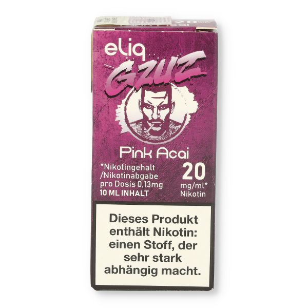 Gzuz eliq Nikotinsalz Liquid Pink Acai 20mg/ml