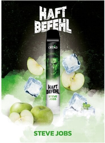 Haftbefehl 700 Einweg E-Shisha Steve Jobs Apfel Eis 20mg Haftbefehl 700 Einweg E-Shisha Steve Jobs Apfel Eis 20mg