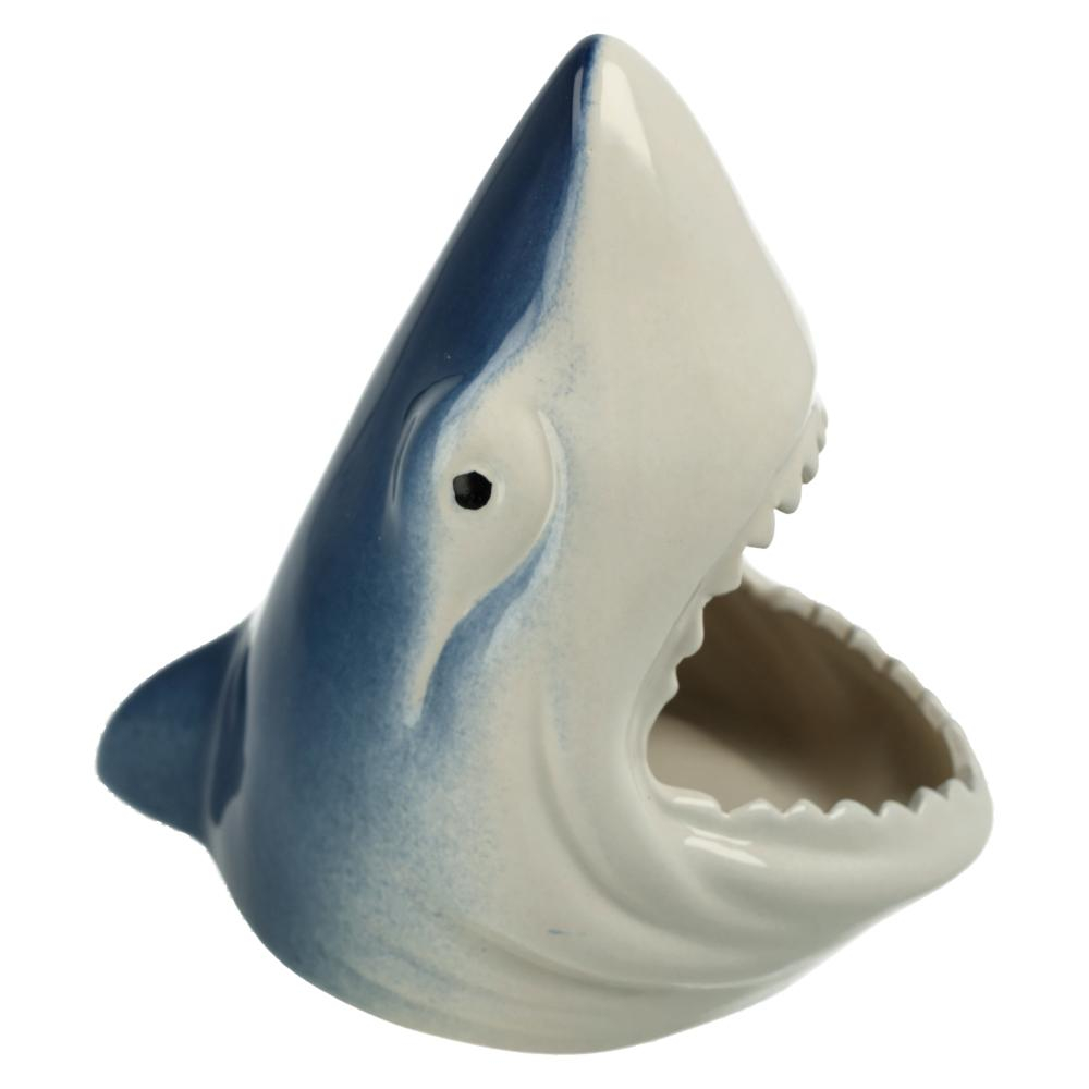 Hai Aschenbecher Blau/Weiß Hai Aschenbecher Blau/Weiß
