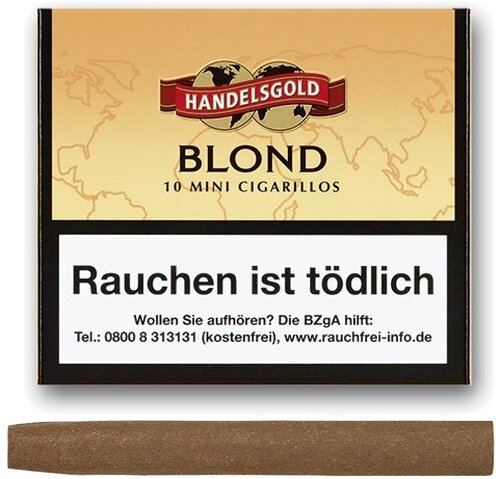 Handelsgold Zigarillos Mini Blond Vanille