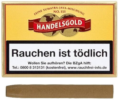 Handelsgold Zigarillos Sumatra No 151 Handelsgold Zigarillos Sumatra No 151