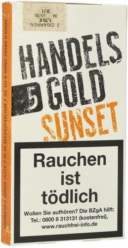 Zigarillos Handelsgold Sunset Sweet Peach