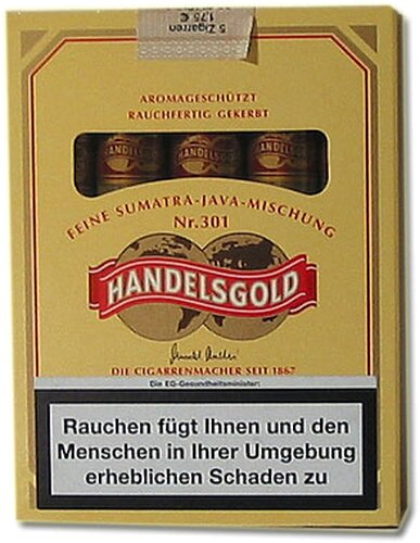 Handelsgold Zigarren 301 5er Handelsgold Zigarren 301 5er