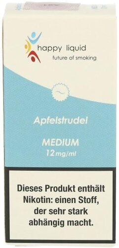 Happy Liquid Apfelstrudel Medium 12mg Liquid Happy Liquid Apfelstrudel Medium 12mg Liquid