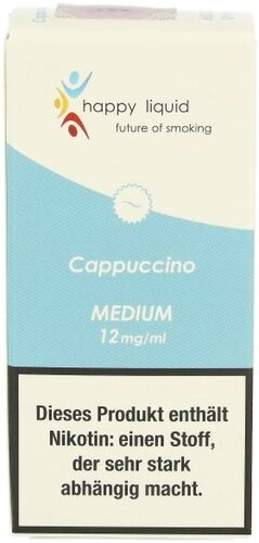 Happy Liquid Cappuccino Medium 12mg Liquid Happy Liquid Cappuccino Medium 12mg Liquid