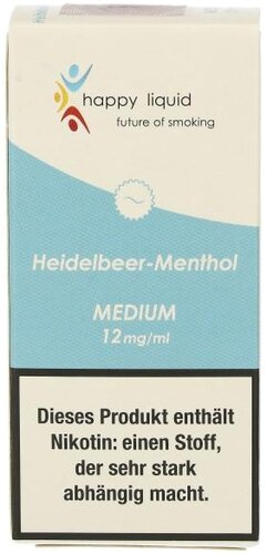 Happy Liquid Heidelbeer-Menthol Medium 12mg Liquid Happy Liquid Heidelbeer-Menthol Medium 12mg Liquid